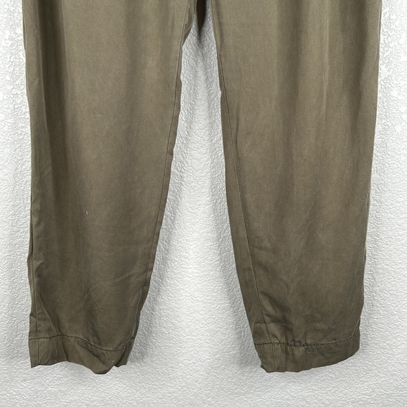 GAP Olive Green Lyocell Pants Size 2 Regular - Picture 3 of 9